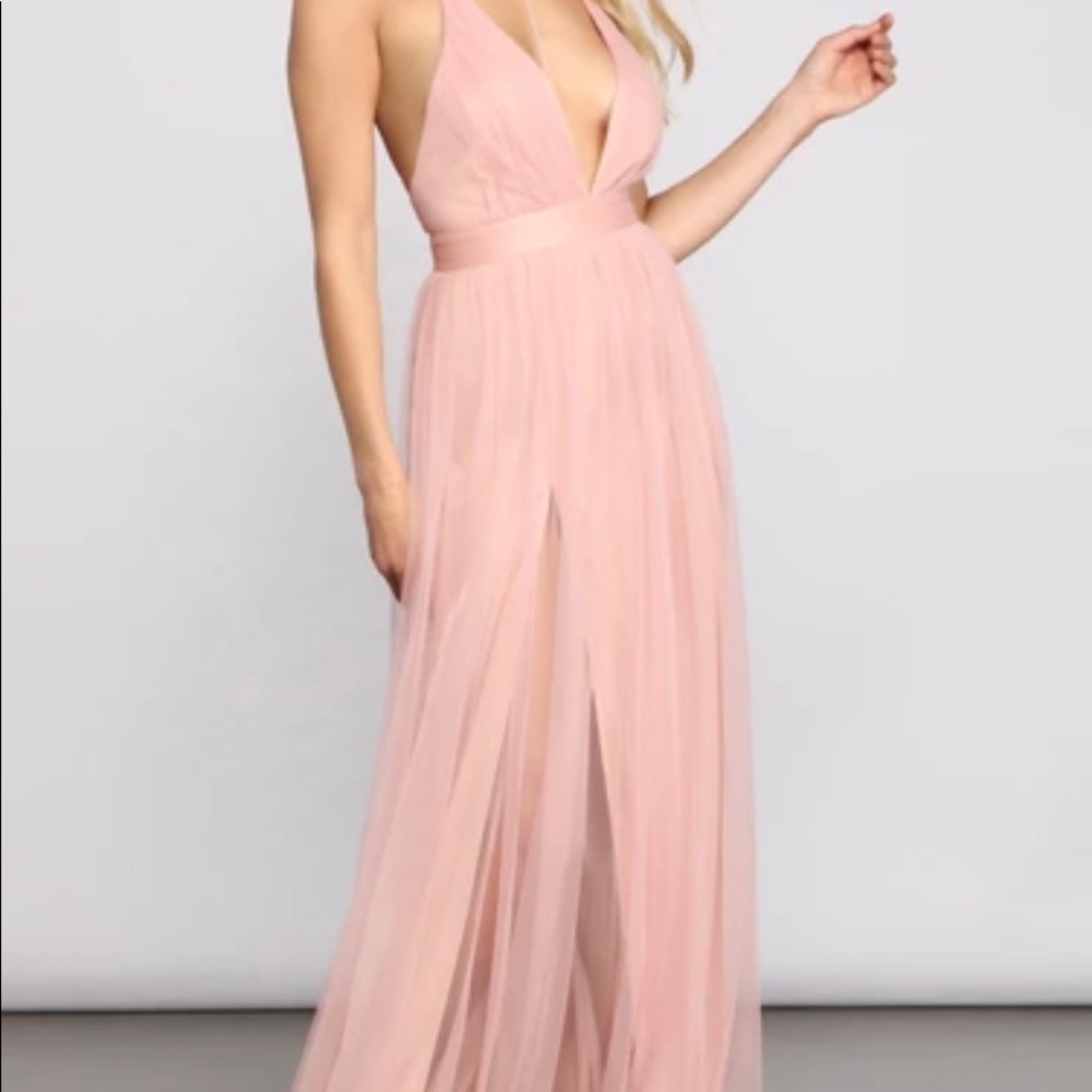 Windsor Pink Prom Dress